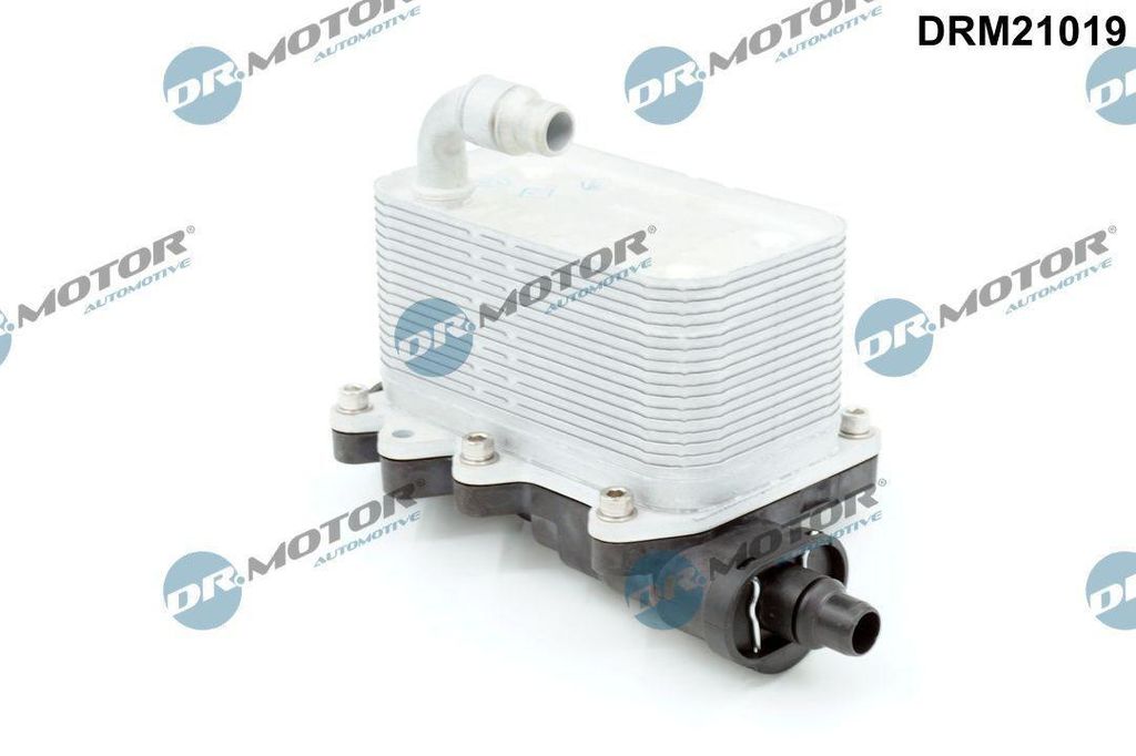 DR.MOTOR AUTOMOTIVE DRM21019 Ölkühler Motoröl für BMW 5 Limousine (E60) 5 Touring (E61) X3 (E83) 7 (E65, E66, E67) 6 Coupe (E63) 6 Cabrio (E64)