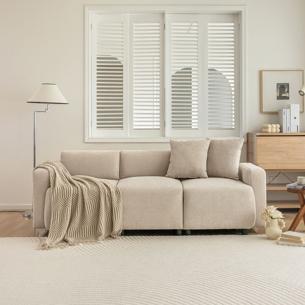 modernes Design Polstermöbel 3-Sitzer-Sofa Wohnzimmersofa Produktbild 