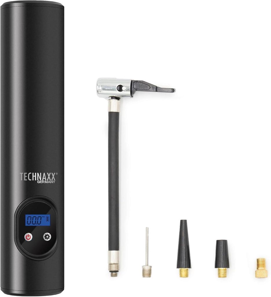 COMPRESOR DE AIRE PORTÁTIL TECHNAXX TX-157 (alimentado por Imagen del producto 