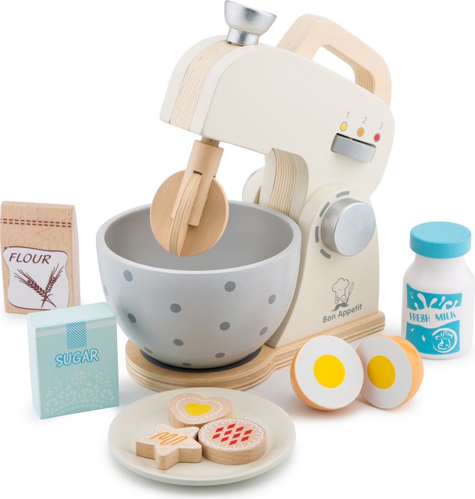 New Classic Toys, Mixer mit Zubehär - Creme Produktbild 