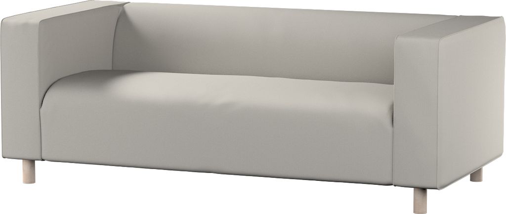 Dekoria Bezug für Klippan 2-Sitzer Sofa, grau, Sofahusse, Klippan 2-Sitzer