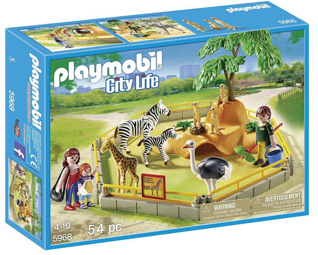 PLAYMOBIL 5968  Wilde Tiere  Wild Animal Enclosure Playset Produktbild 