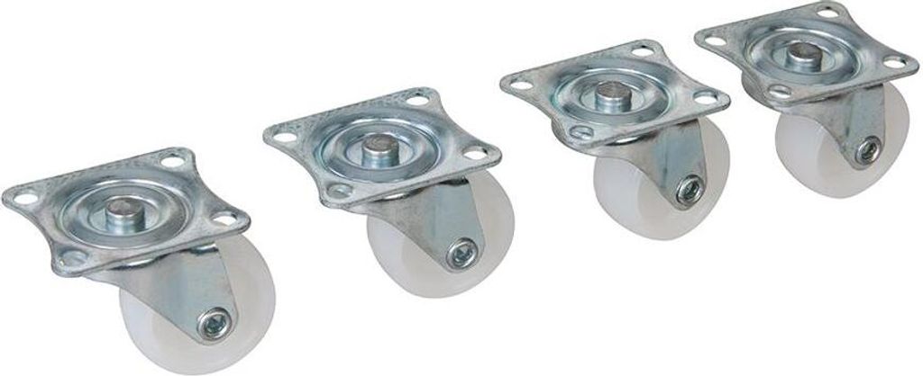 FIXMAN 372189 Leichte Lenkrollen, 4er-Pckg. 31 mm Produktbild 