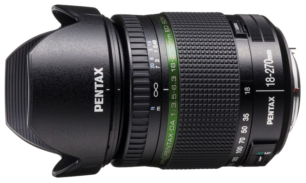 Pentax smc DA18-270mm F3.5-6.3 SDM, Teleobjektiv, 16/13, 18 Produktbild 