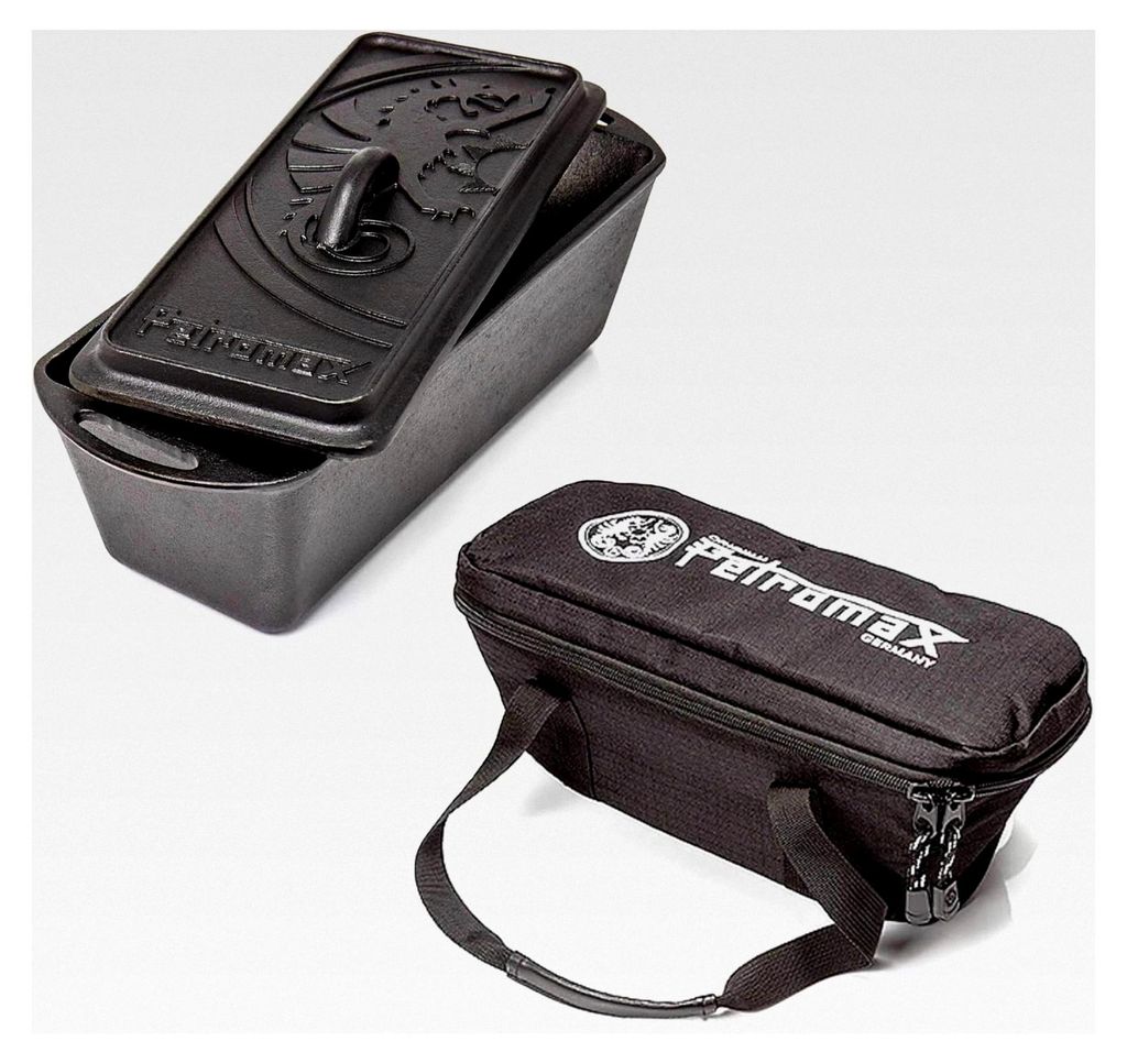 Petromax Kastenform k4 Starterset mit Deckel und Tasche
