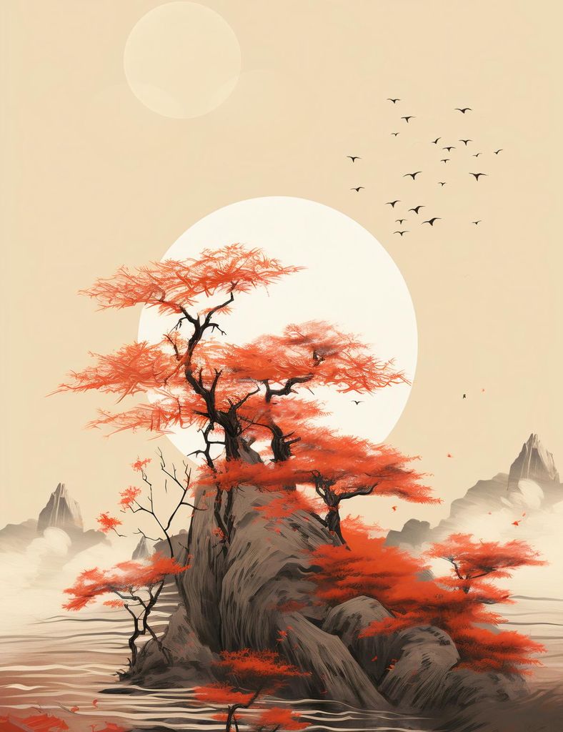 Poster 50x65cm Windgeflüster