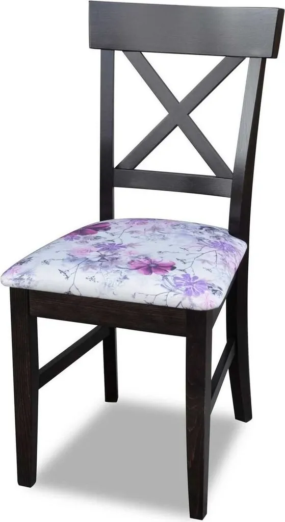 Chaise noire confortable en tissu pour bureau ou table de réception