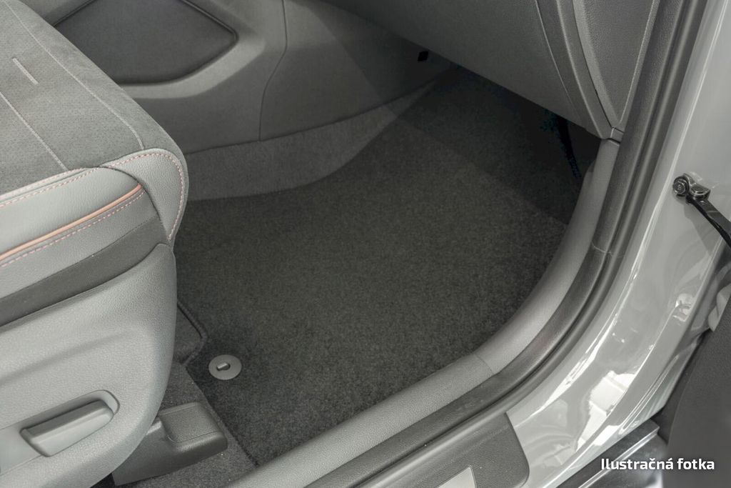 Tapis De Sol Noir Velours - J&J AUTOMOTIVE - Citroën C2 2003-2009 - Sur Mesu
