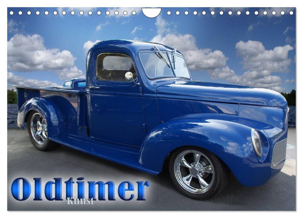 Oldtimer-Kunst (Wandkalender 2027 DIN A4 quer), CALVENDO Monatskalender