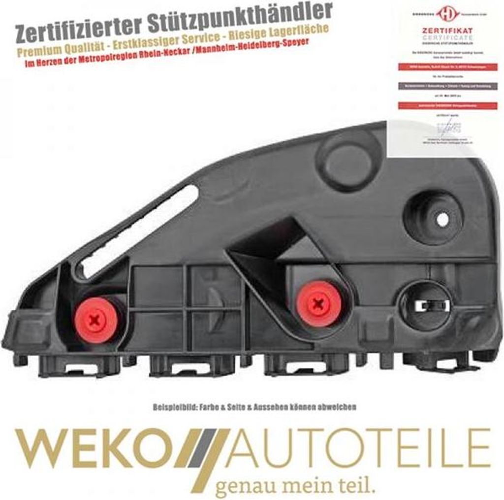 Halter Stoßstange vorne links DIEDERICHS 6686863 für TOYOTA