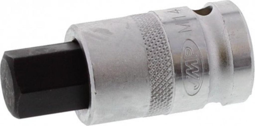 Innensechskant-Stecknuss JMP 1/2 Zoll 14mm Länge 55mm