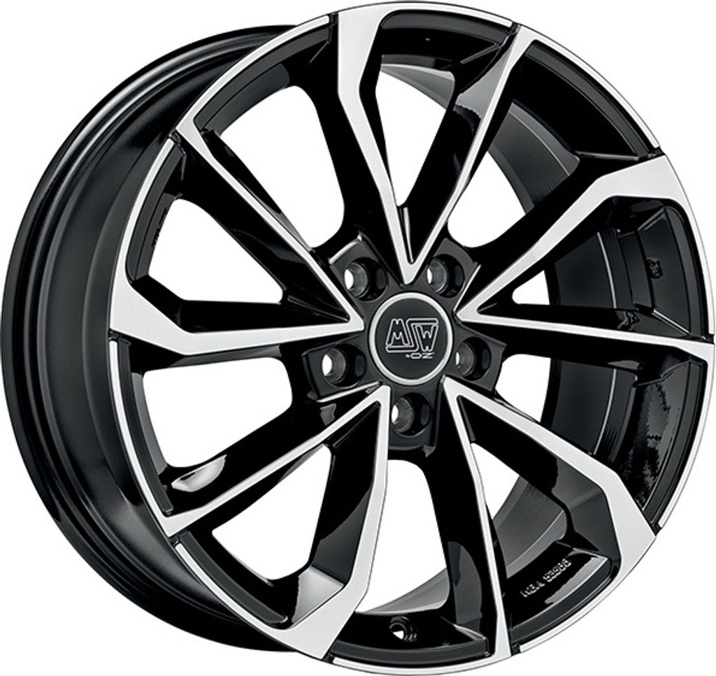 Alufelge Msw Msw 42 8X19 5X108 Et 45 Gloss Black Full Polished