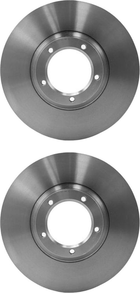 2 Bremsscheiben voll Ø 78,5 mm 14,3 mm HELLA passend für u.a. FORD TRANSIT
