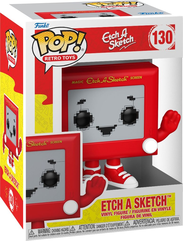 Etch A Sketch 130 - Funko Pop! Vinyl Figur