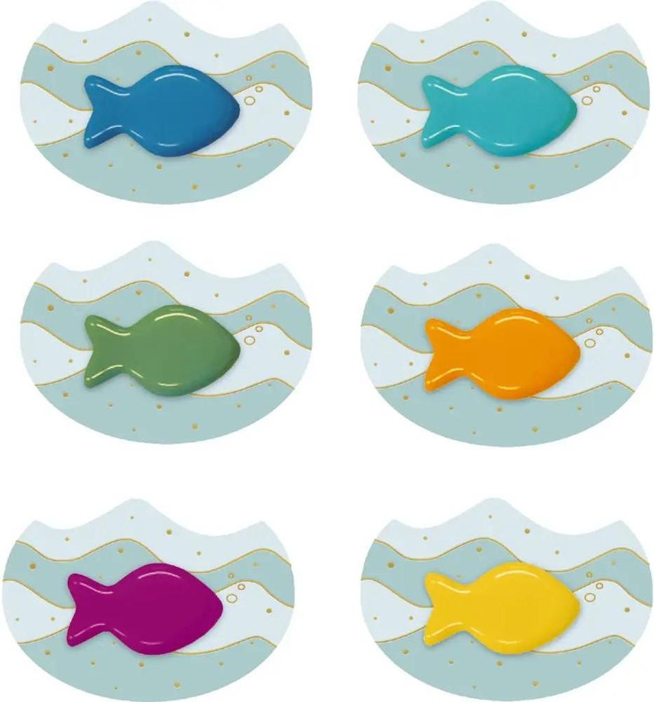 Coppenrath Verlag GmbH & Co.KG Bunte Regenbogen-Fische (Kunstharz), sort. 24