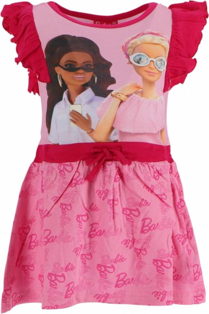 Barbie Kleid für Mädchen – Baumwollkleid & Sommer Outfit 6 Jahre
