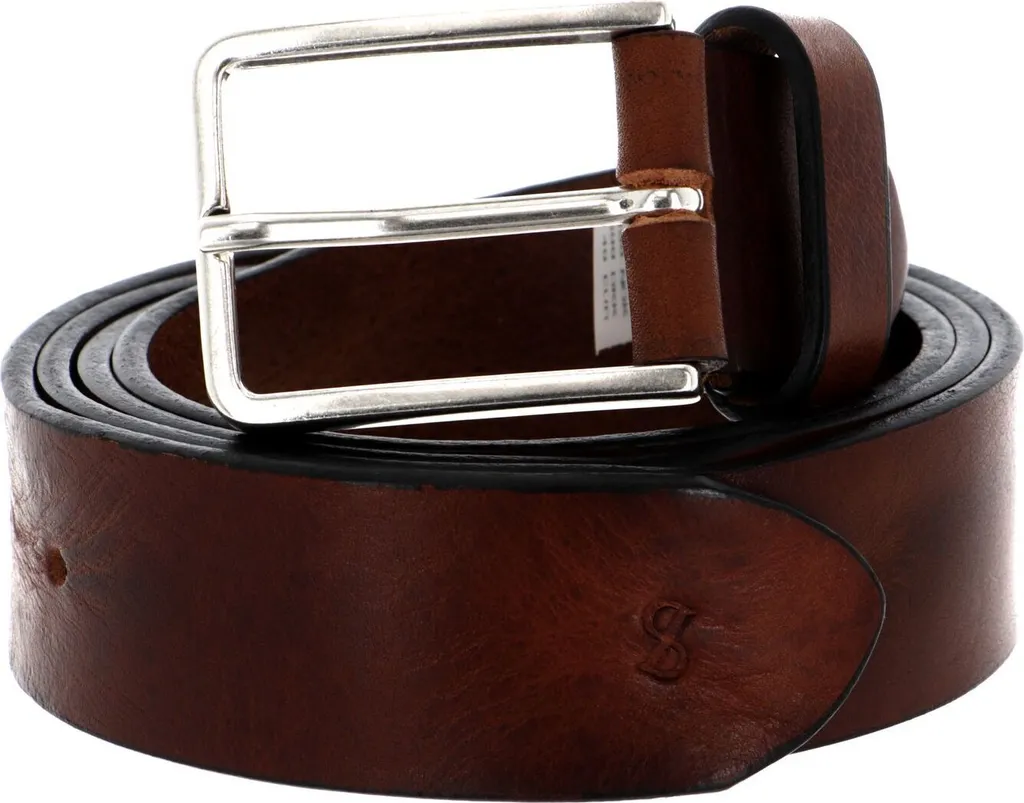SADDLER Pelle cintura Askersund Belt W95 Brown marrone