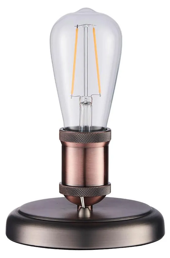 Petite lampe à poser HAL Endon pour espaces restreints en étain 14cm