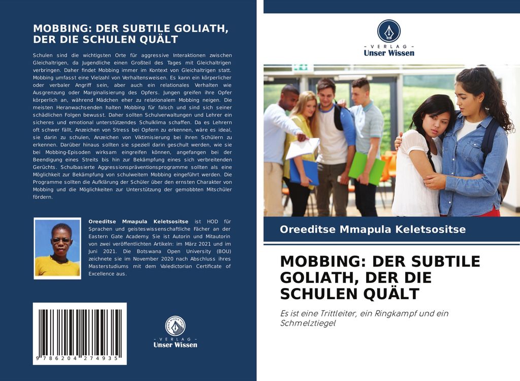 Mobbing: Der Subtile Goliath, Der Die Schulen Quält