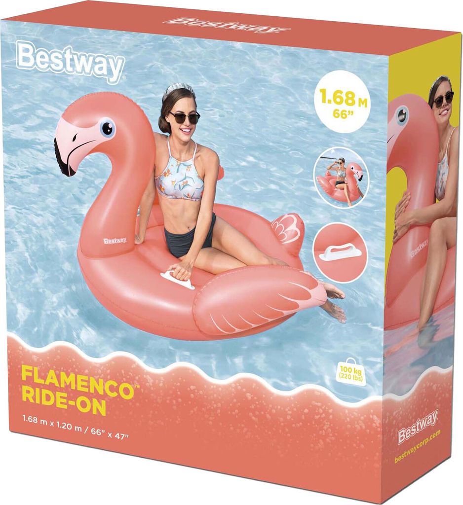 Bestway 41526, Czarny, Różowy, Pływak, Monochromatyczny, Zdjęcie produktu 