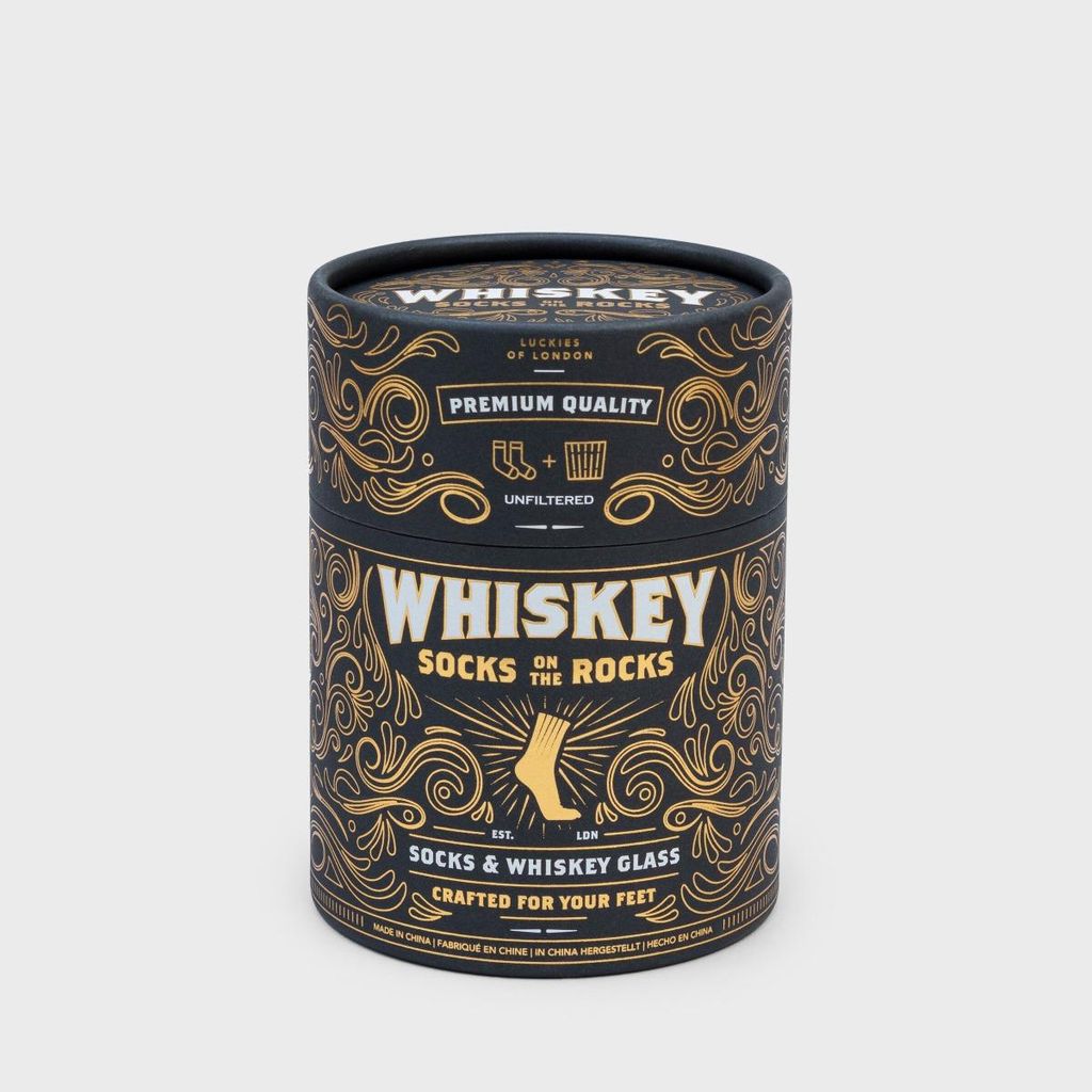 Whiskyglas und Socken-Set, Geschenk für Kerl, Gadget, Getränke