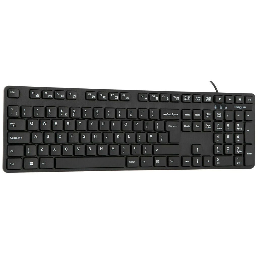 Targus - Tastatur - antimikrobiell - antimicrobial - USB - Produktbild 