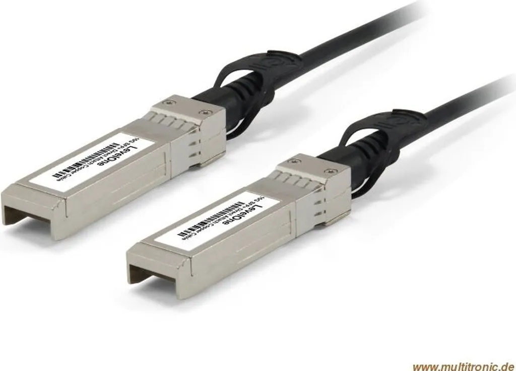 Câble DAC 10G SFP+ LevelOne DAC-0103 cuivre passif de 3 mètres