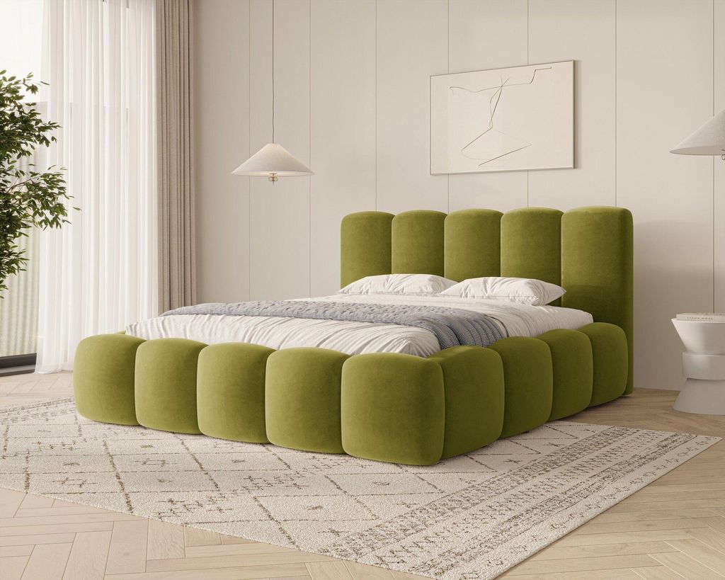 MOEBLO Polsterbett Bubble Bett 18 – Doppelbett Wolkenbett Produktbild 