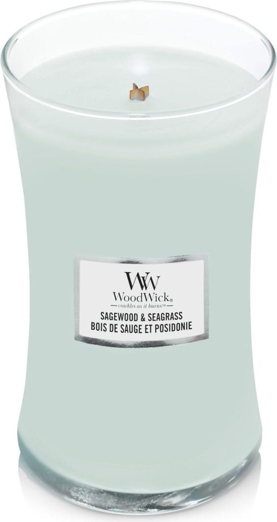 Woodwick Sagewood & Seagrass 610 g Produktbild 