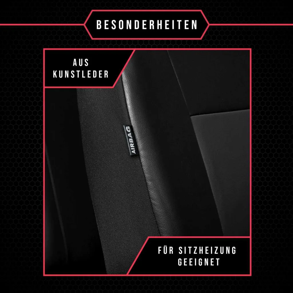 Coprisedili Mitsubishi Colt Sport 1+1 - Protezione Totale Avventura - 3