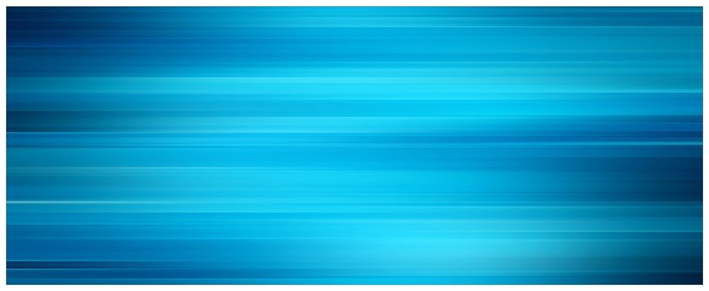 Wallario Wandbild aus Acryl, 200 x 80 cm, freischwebende Optik - Blau und schwarz gestreift - Abstraktes Streifenmuster