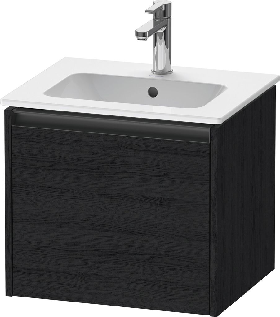 Duravit Ketho.2 Wastafelonderkast 51x42x44 cm Mat Eiken Produktbild 