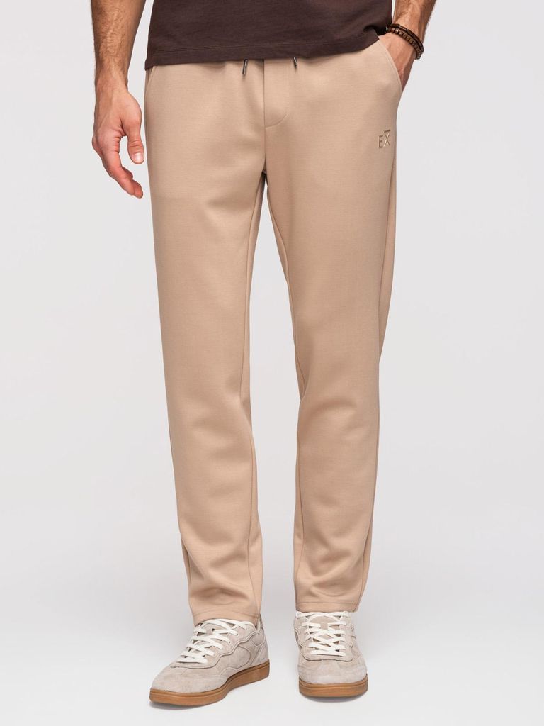 OMBRE Herren Pants Regular Fit Casual Style OM-PSBC-0221 beige XL