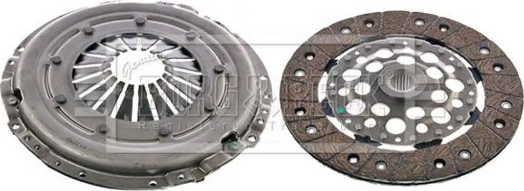 Kit d'embrayage BORG & BECK HK2006 compatible OE 7701474138 Renault