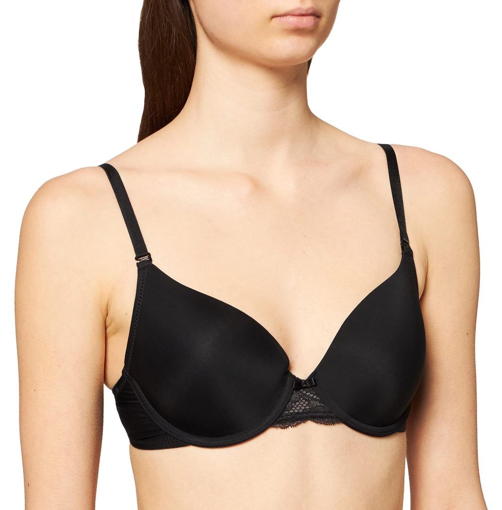 Triumph Lovely Micro, Schwarz, Einfarbig, Weiblich, Rücken, Produktbild 