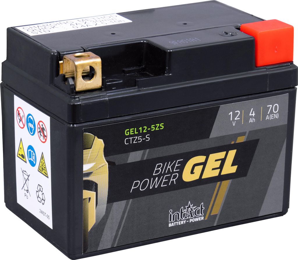 INTACT Bike Power GEL Batterie YTZ5-S