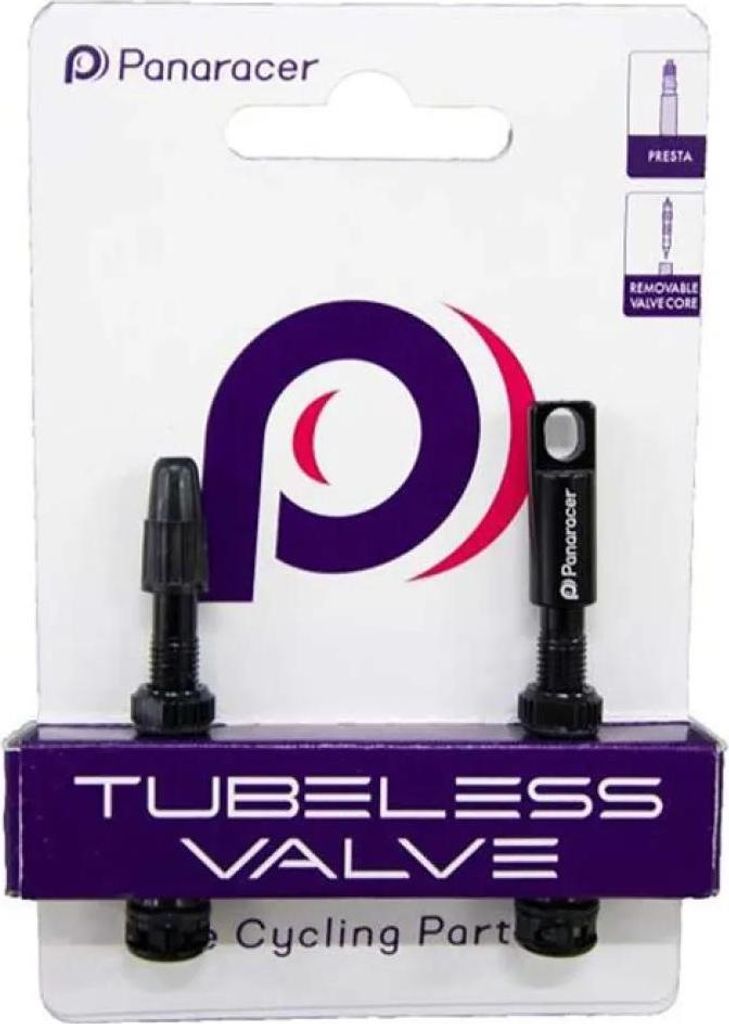 Panaracer Tubeless Ventile 2 Einheiten Lila 44 mm Lila 44 mm