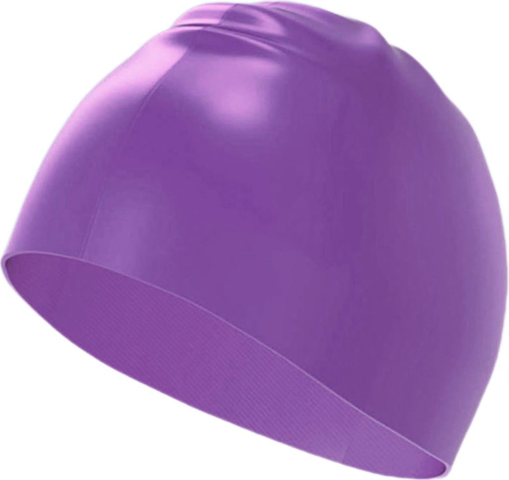 Extra große Badekappe, Schwimmhut, rutschfestes Design, hochelastisch, wasserdicht, Haarschutz, Badekappe für Erwachsene