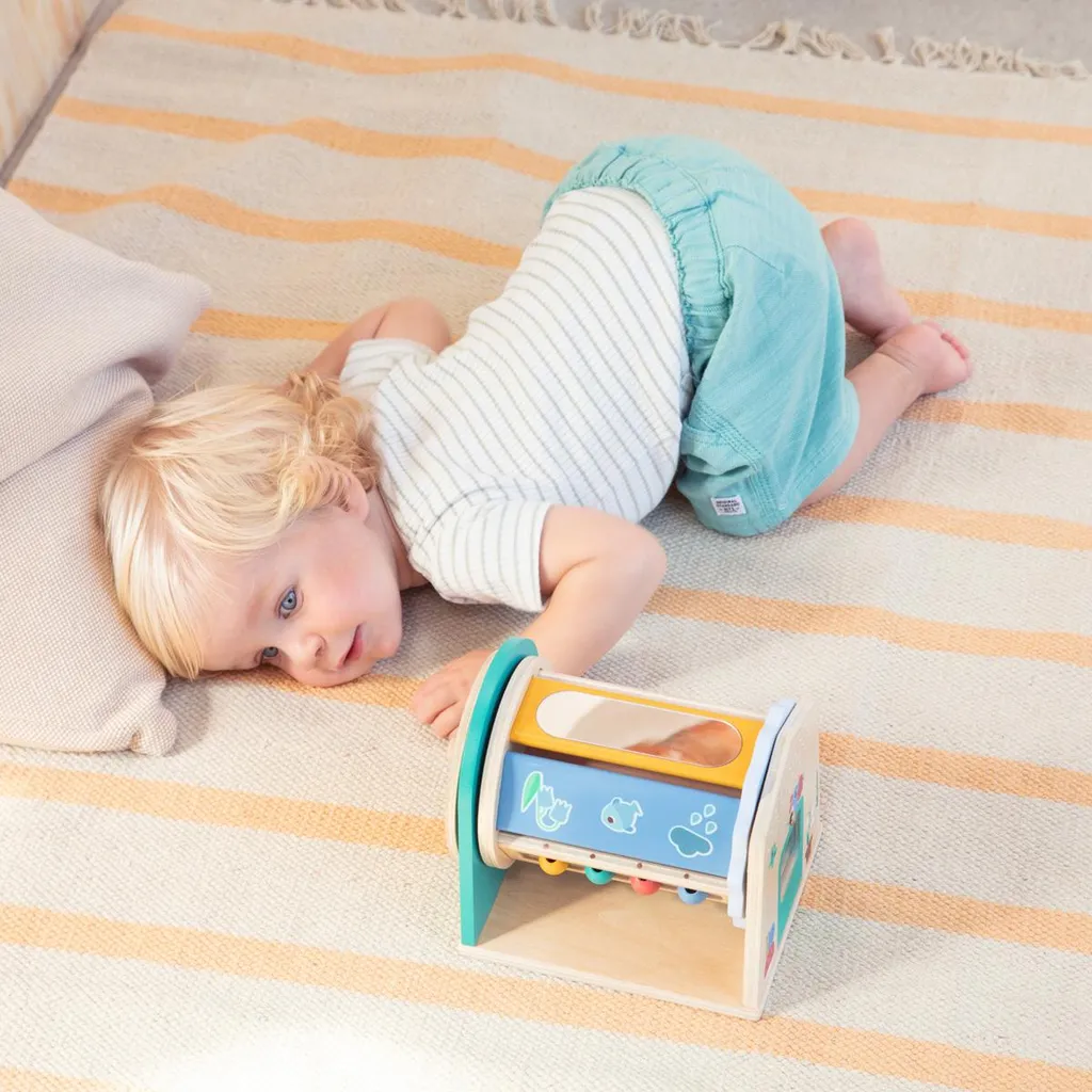 Kleurenroller Rouleau Sensoriel avec Textures et Sons pour Nourrisson