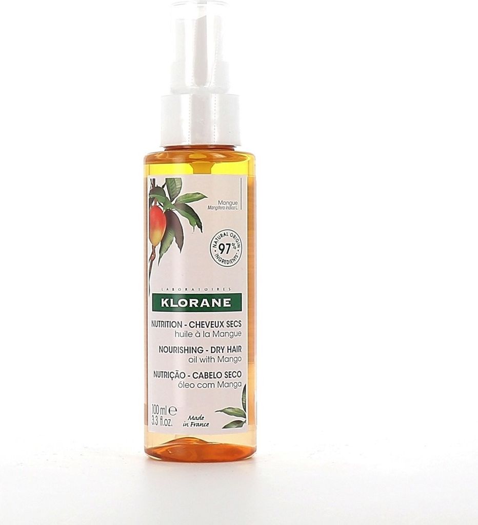 Klorane Mango Oil Suché vlasy 100ml Obrázok produktu 