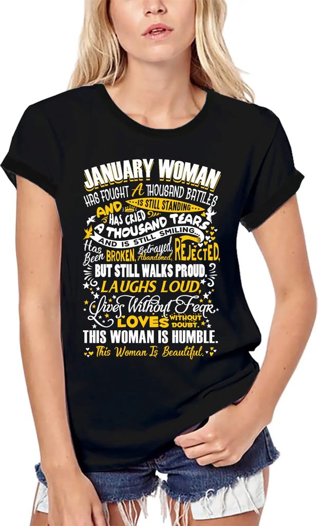Damen Grafik T-Shirt aus Biobaumwolle November-Mädchen perfekte Mischung – November Girls Perfect Mixture – Öko-Verantwortlich Vintage Jahrgang