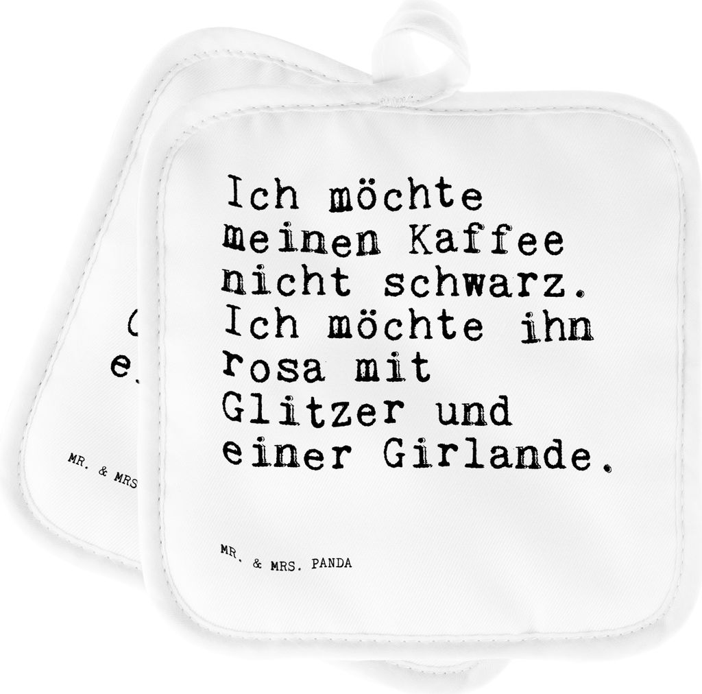 Mr. & Mrs. Panda Topfuntersetzer Ich möchte meinen Produktbild 