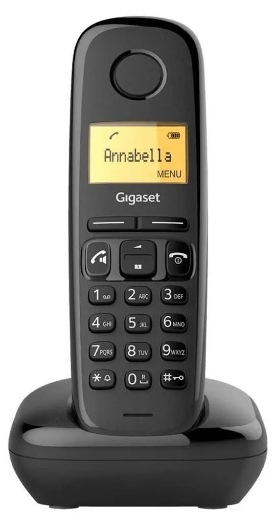 Téléphone fixe sans fil Gigaset A270 Noir contre les pannes de batterie