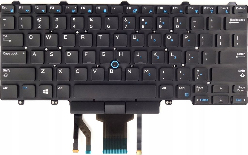 Klávesnica Tradebit pre notebooky Dell Latitude E7450, Obrázok produktu 