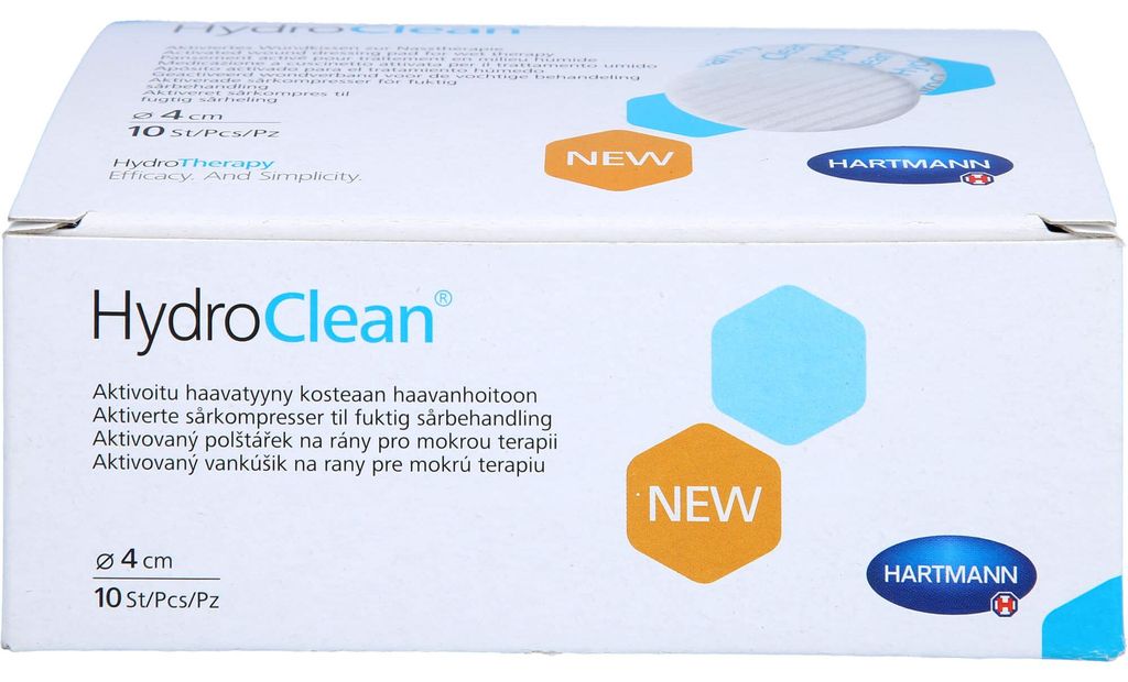 HYDROCLEAN Kompressen 4 cm rund steril Produktbild 