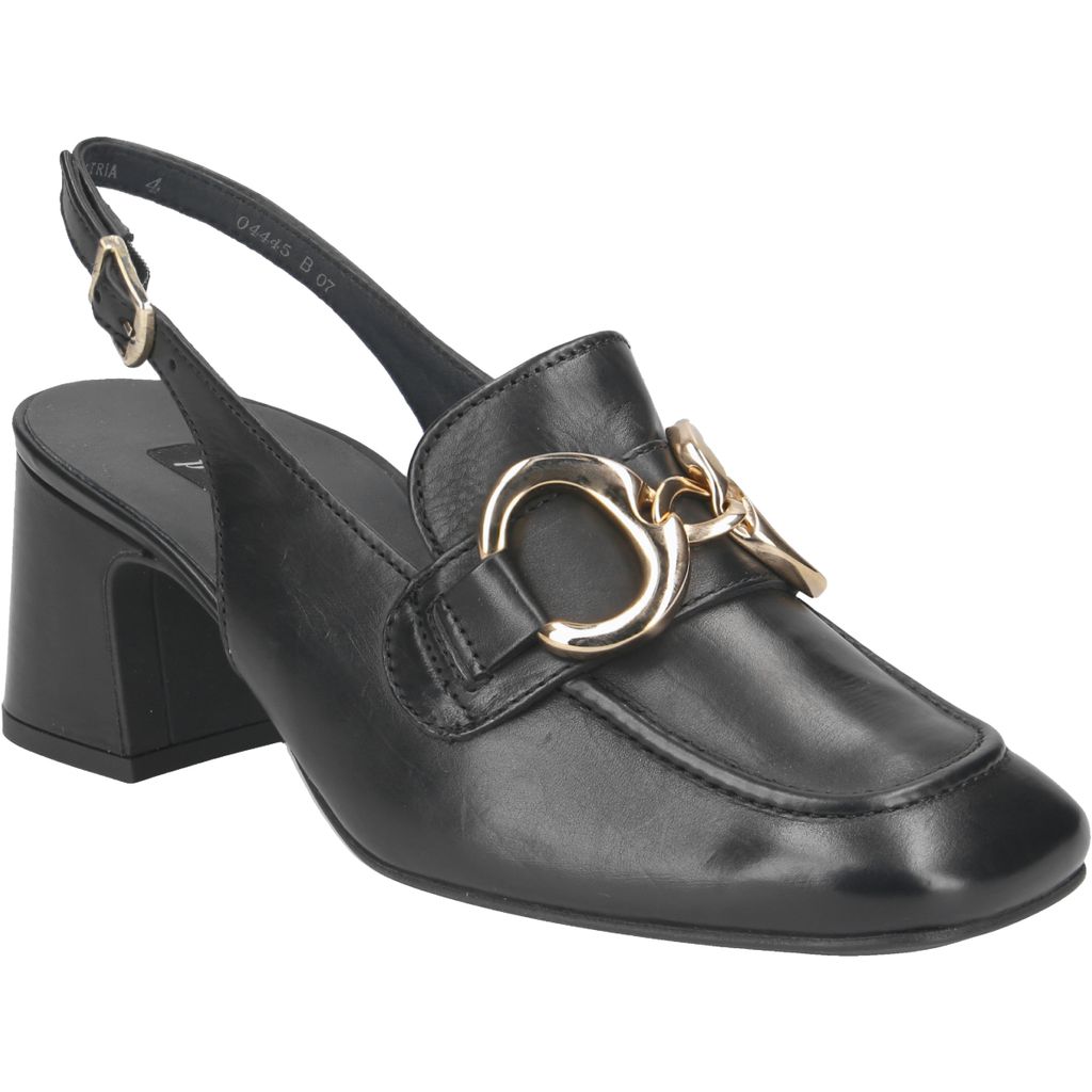 Paul Green 7998 Damenschuhe - Sling Pumps schwarz Elegant NEU