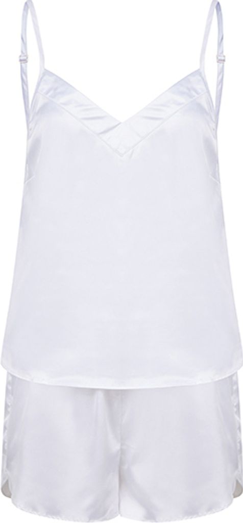 Towel City LadiesŽ Satin Cami Short Pyjamas