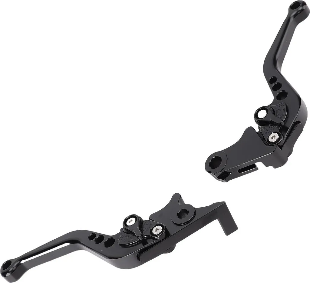 Levier d'embrayage moto réglable noir : fini les mains fatiguées sur CB350