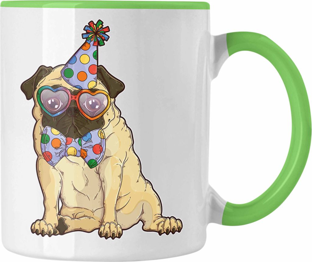 Trendation - Hunde Tasse Mops Rasse Geschenk Mops-Besitzer Produktbild 