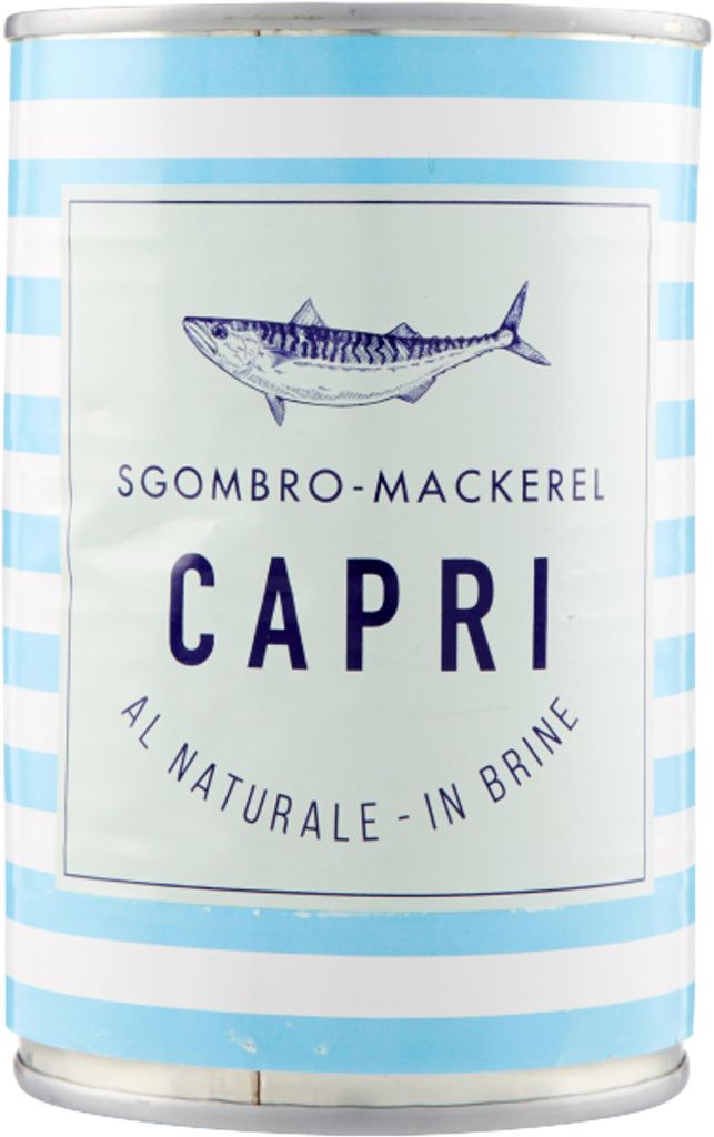 Maquereaux au naturel, en conserve, 425 g - Capri Image du produit 